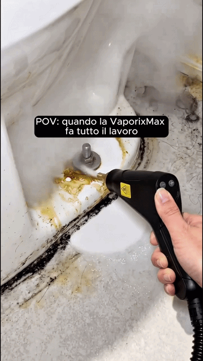 VaporixPro™ – Pulitore a Vapore Presurizzato 10-in-1