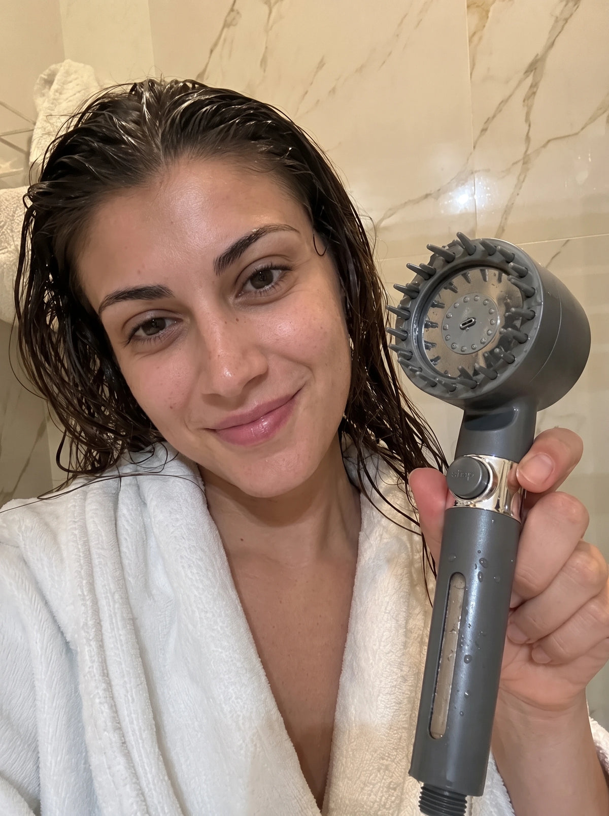 AquaPure™ – Soffione Doccia Filtrante Multigetto