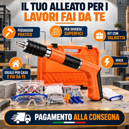 FixPro™ – Pistola Chiodatrice Manuale Portatile