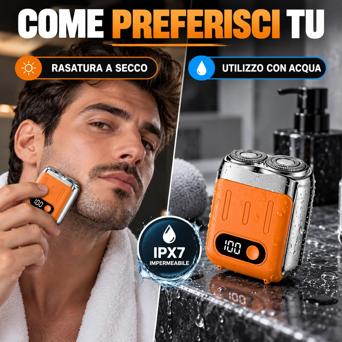Rasoio Tascabile Barbery™ – Rasatura Rapida Ovunque